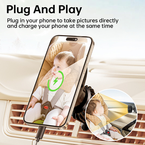 360 Angle HD avec application infrarouge utiliser le téléphone visualisation infantile dans le siège orienté vers l'arrière enfant bébé à l'intérieur de la caméra de moniteur de voiture pour IOS Android - Product Image 4