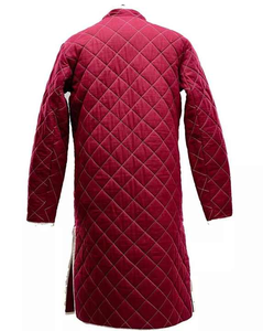 Venta al por mayor abrigo Gambeson Medieval armadura de manga completa acolchada gruesa para Cosplay de invierno y recreación 100% algodón - Product Image 1