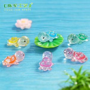 Nouveaux produits transfrontaliers Weij : tortue, grenouille, tricératops, <span class=keywords><strong>salamandre</strong></span>, accessoires décoratifs DIY, à effet scintillant. - Product Image 4