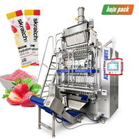 Machine d'emballage automatique haute vitesse Boju pour poudre de jus et suppléments énergétiques, 10 ou 12 voies, pour sachets stick
