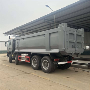 Camion benne d'<span class=keywords><strong>occasion</strong></span> HOWO TX 8x4 371HP Euro2, robuste et stable, 16 tonnes, pour le remplissage <span class=keywords><strong>de</strong></span> ballast ferroviaire et le transport <span class=keywords><strong>de</strong></span> terre - Product Image 4