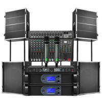 Système de sonorisation Depusheng LS15 double 15 pouces 2 canaux avec audio professionnel pour les spectacles sur scène