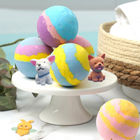 Vente chaude Ultra Mince 2mm Bath Fizzer Comprimé Avec Coloré Bain Moussant Sel Table Bain Bombe Fournisseur
