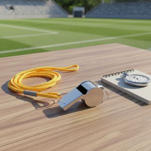 Sifflet de sport robuste - Sifflet d'arbitre en acier inoxydable pour les matchs, les entraînements d'équipe et l'utilisation en extérieur, logo personnalisé disponible - Product Image 2
