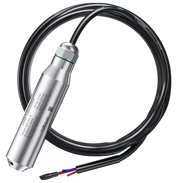 Level Sensor 0-10V 4-20mA Water Level Transmitter 0-5V RS485 Liquid Level Sensor 10M 20M 50M 100M