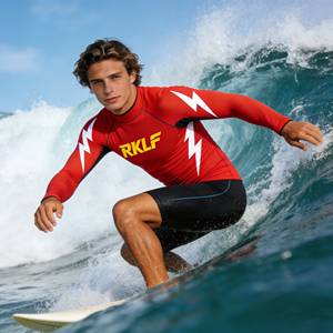 Zipper Surfing Suit Full Body Long Sleeve Wetsuit Rashguard for Men Women <strong>Thermal</strong> Spring Summer Surf Swim Anti UV <strong>Rash</strong> <strong>Vest</strong> - Product Image 3