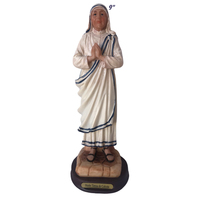 Résine Grand ST Patrick Irlandais Prière Religieux Extérieur Jardin Statue Collection Statue Religieuse Sainte Famille Patron Saint Décor