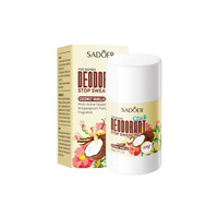 OEM SADOER 30ml Roll-On naturel anti-transpirant et déodorant frais d'été parfum Rose concombre rouleau en plastique