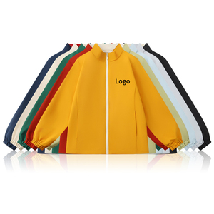 Vente en gros Soft Shell pour hommes et femmes coupe-vent imperméable pour la randonnée loisirs alpinisme fermeture à glissière - Product Image 6