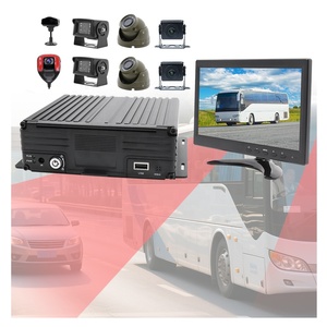 Système de caméra de <span class=keywords><strong>voiture</strong></span>/camion 8 canaux 1080P 4G GPS WiFi MDVR 360 degrés avec enregistreur vidéo mobile HDD SSD et écran de recul - Product Image 1