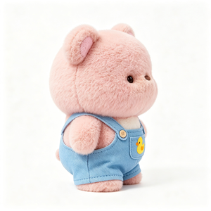 <span class=keywords><strong>Orsacchiotto</strong></span> Super Morbido e Soffice, Peluche Kawaii con Salopette a Forma di Anatra, Adorabile Pupazzo di Peluche - Product Image 5