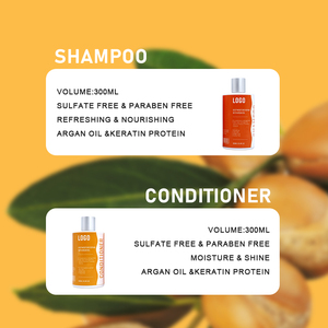 Champú y acondicionador profesional de salón personalizado, juego de lujo para el cuidado del cabello, champú con aceite de argán, juego para el cuidado del cabello - Product Image 3
