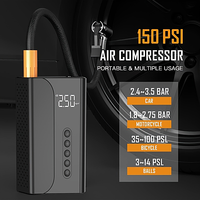 Batterie de voiture Booster Power Bank Charger Lithium Battery Pack 16000mah Portable Car Tyre Air Pump Jump Starter