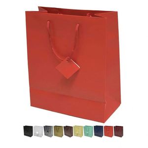 Recyclable Paper Gift <b>Bag</b> Durable Shopping Wedding Holiday Birthday Graduation Party Gift <b>Bags</b> Food Grade Paper <b>Bag</b> - Product Image 6