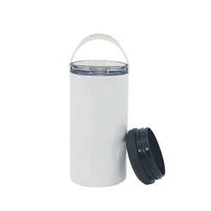 16oz Sublimation Can Cooler 304 Stainless Steel <b>Double</b> <b>Wall</b> Insulated Beer Can Sleeve - Product Image 5