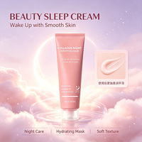 Crème de nuit pour le visage NHA GENE Collagen Céramide Anti-âge Liftant Raffermissant Niacinamide 75ml Réduction des rides Hydratation intense