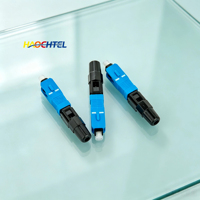 Conector Rápido de Fibra Óptica HC01 c SX SC UPC 55mm G652D Monomodo, Sin Fusión, Conexión Rápida FTTX para FTTH