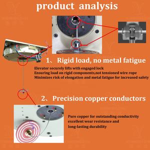 Sistema de elevación de araña de 160KG 6M 220V 110V cabrestante eléctrico elevador de araña para motor de lámpara grande elevador de araña eléctrico - Product Image 6