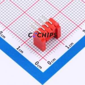 XY-HY2.0-4A21-R Wire-to-Board Pin Header Bent Lead Through Hole,P=2mm Connector 1x4P 2mm Right Angle Insert HY - Product Image 2