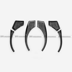 Guardabarros de fibra de carbono y fibra de vidrio para Toyota GR Yaris GXPA16 (especificaciones EPA) - Diseño agresivo para guardabarros delantero y trasero - Product Image 2