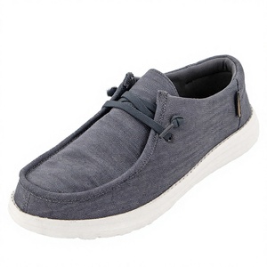 Mocassins en toile pour femmes, chaussures plates décontractées, respirantes et confortables - Product Image 4