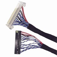 Doppeltes 8-Zoll-LCD-Bildschirmkabel LVDS FIX-30P-S8 Doppeltes 8-Zoll-Bildschirmkabel Treiberplatinenkabel