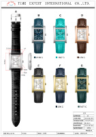 Montre pour homme de haute qualité, nouveau design, boîtier carré, cadran soleil, chiffres arabes, logo personnalisé, mouvement à quartz Citizen, bracelet en cuir