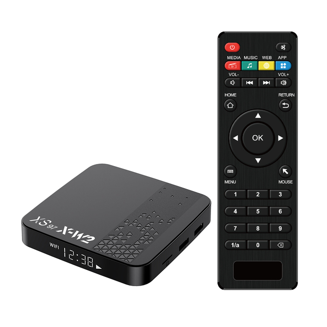 XS97 X-W2 Hot Sale Amlogic S905Y4 4K Dual-band WiFi Android 11 Quad Core 2GB 16GB Customizable TV Box