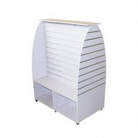 Étagère de présentation en MDF personnalisée avec paniers, étagères et tiroirs pour les magasins de détail, pour la présentation en vitrine