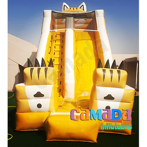 <span class=keywords><strong>Castillos</strong></span> Inflables Gigantes Comerciales de PVC, Castillo Inflable Seco con Tobogán - Product Image 1