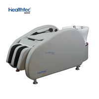Chaise de shampooing multifonctionnelle pour salon de coiffure, lit de massage pour spa capillaire avec système audio et USB