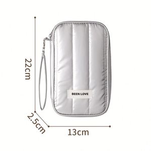 Bolsa de Pasaporte con Protección RFID Antirrobo, Organizador de Documentos de Viaje de Gran Capacidad, Tarjetero y Cartera para Viajes de Negocios - Product Image 2