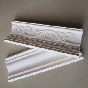 China decorative glass fibre plaster ceiling cornice manufacturer