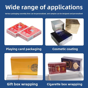 Máquina Automática para Envolver Cajas <span class=keywords><strong>de</strong></span> <span class=keywords><strong>Condones</strong></span> con Celofán, Máquina para Envolver Cajas <span class=keywords><strong>de</strong></span> Perfume, Cajas <span class=keywords><strong>de</strong></span> Jabón, Película Plástica 3D, Papel, Película Compuesta - Product Image 2