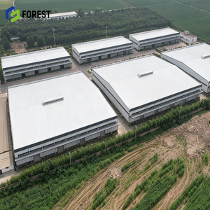 Corrosion Proof Modular Steel Industrial Warehouse Depot Heavy Duty Freight Logistics <b>Hub</b> Building Frame - Product Image 1