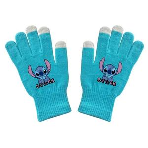 Guantes de Punto de Poliéster con Diseño de Anime Angela al por Mayor, Guantes de Dibujos Animados Simples para Niños y Niñas, Cálidos, con Pantalla Táctil, Color Dopamina de Invierno - Product Image 5
