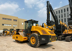 Stock <b>Used</b> XS203J Vibratory Road Roller, Optional Padfoot Drum Attachment, Cost‑Effective Compactor, Chinese Brand . - Product Image 4
