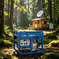 Générateur diesel de type ouvert 3 kW, groupe électrogène diesel portable monophasé de 2,8 kW