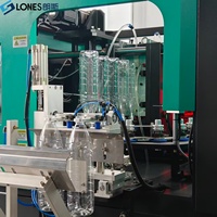 Machines de soufflage automatiques de bouteilles en plastique LS-A2, contrôle Delta, PLC, pièces pneumatiques AirTac, Maquina Sopladora De Botellas PET