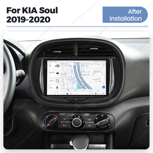 DUDUAUTO para KIA <span class=keywords><strong>Soul</strong></span> 2019-2020, Sistema Multimedia Android Modificado para Auto, Navegación Bluetooth, Carplay, Pantalla de Visión Trasera - Product Image 4