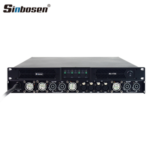 K4-1700 Amplificatore di Potenza Digitale Professionale a 4 Canali 1700W*4 Classe D per Sistema Line Array 1U - Product Image 2