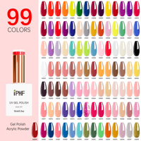 IPHF - Esmalte de Gel UV LED de Colores al por Mayor, Marca Privada OEM, Esmalte de Gel Semipermanente para Uñas, para Salones de Belleza