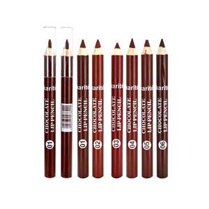 Karite populaire velours toucher longue durée <span class=keywords><strong>chocolat</strong></span> <span class=keywords><strong>crayon</strong></span> à lèvres en gros marque privée étanche <span class=keywords><strong>crayon</strong></span> à lèvres pour le maquillage des lèvres - Product Image 4