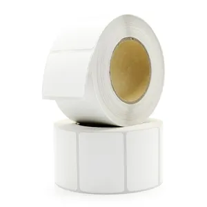 Eco Direct Thermal Transparent Sticker Roll Shipping Label Barcode Roll 30x20mm Portable Printer