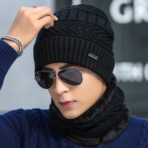 Invierno cálido <span class=keywords><strong>de</strong></span> punto <span class=keywords><strong>de</strong></span> lana en <span class=keywords><strong>la</strong></span> oreja <span class=keywords><strong>de</strong></span> protección contra el frío <span class=keywords><strong>de</strong></span> los hombres cortavientos sombrero - Product Image 1