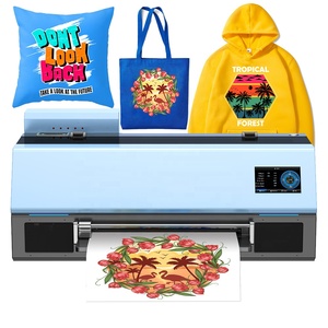 Best <b>Desktop</b> CE 13 Inch Pet Film Heat Transfer Auto Clean XP600 Head Impresora Dtf <b>Printer</b> Printing Machine for T-shirt Fabrics - Product Image 1