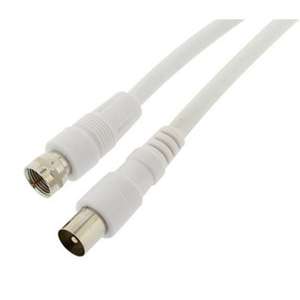 Antena F macho a DIN macho de 5 m, ideal para extender el alcance y la conexión de equipos de telecomunicaciones. - Product Image 1