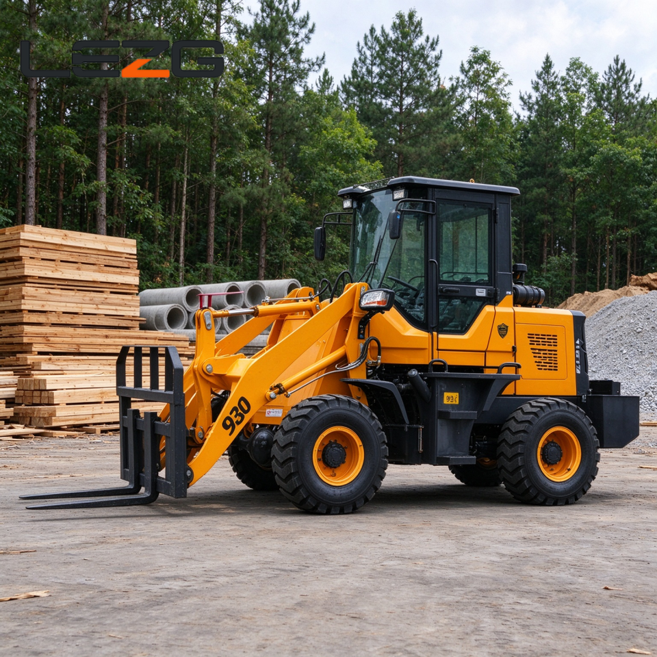 High Cabin LE-930 Wheeled Loader, Earth Moving & Loading Machine for ...