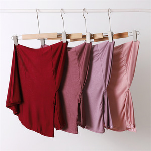 Casquette Hijab instantanée, fermeture à pression, voile de mode musulmane, Turban pour femmes, sous-foulard, en <span class=keywords><strong>coton</strong></span>, couvre-<span class=keywords><strong>cou</strong></span> - Product Image 6