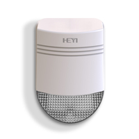 Sirena de Alarma Exterior con Cable HEYI, Resistente al Agua IP56, >120dB, Plástico ABS, Certificación CE, 48 LED, Antimanipulación, Seguridad para el Hogar